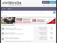 Tablet Screenshot of civilbirsite.com